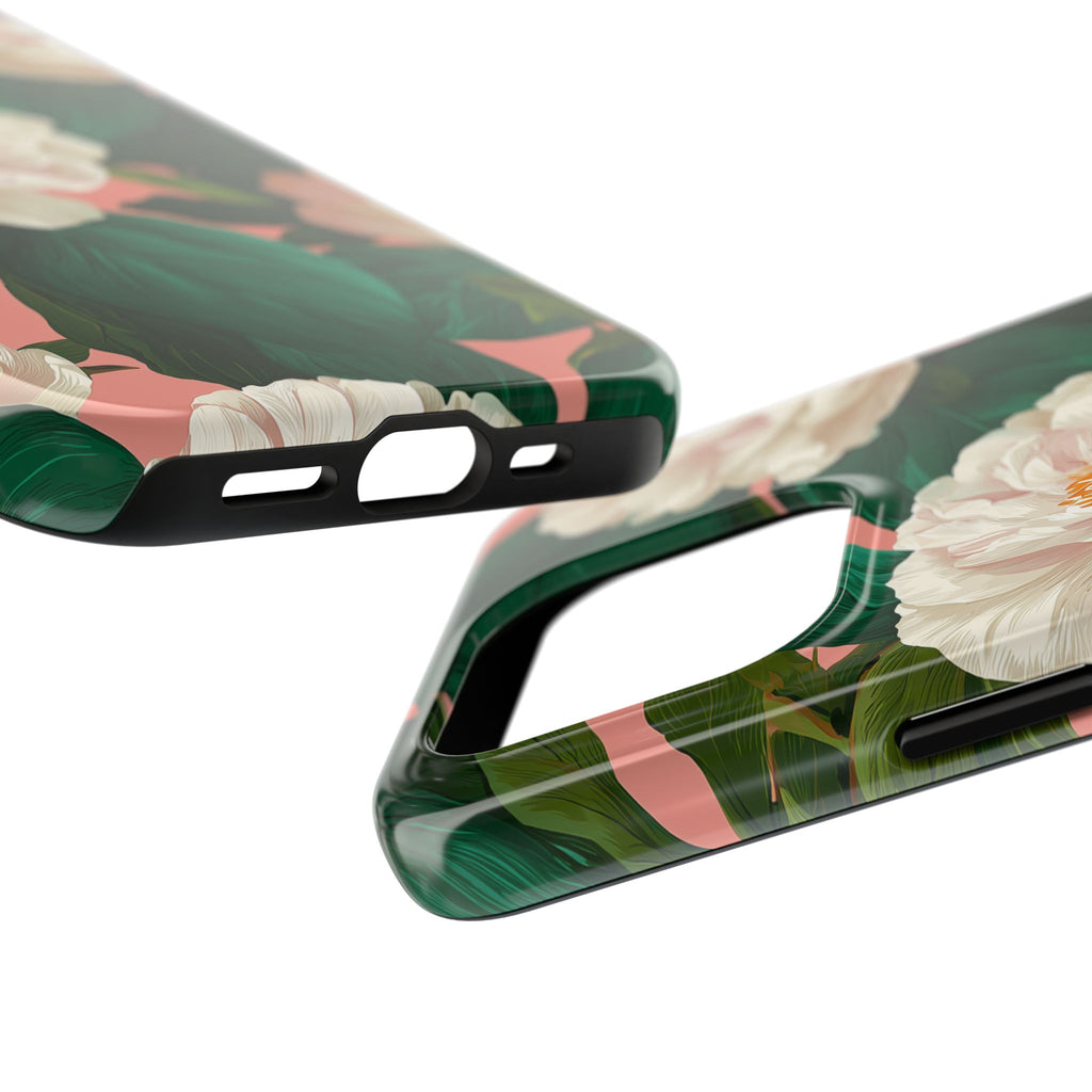 Peony Pink & Green