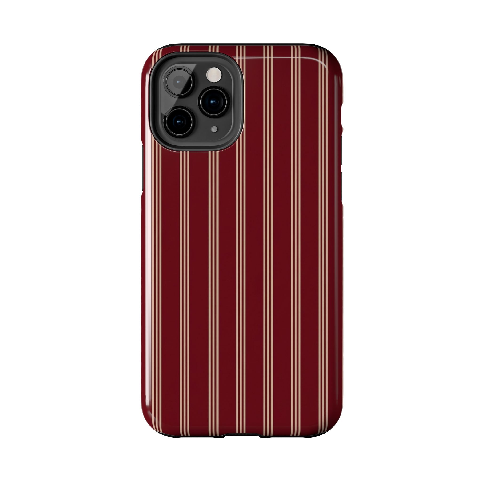 Striped Burgundy