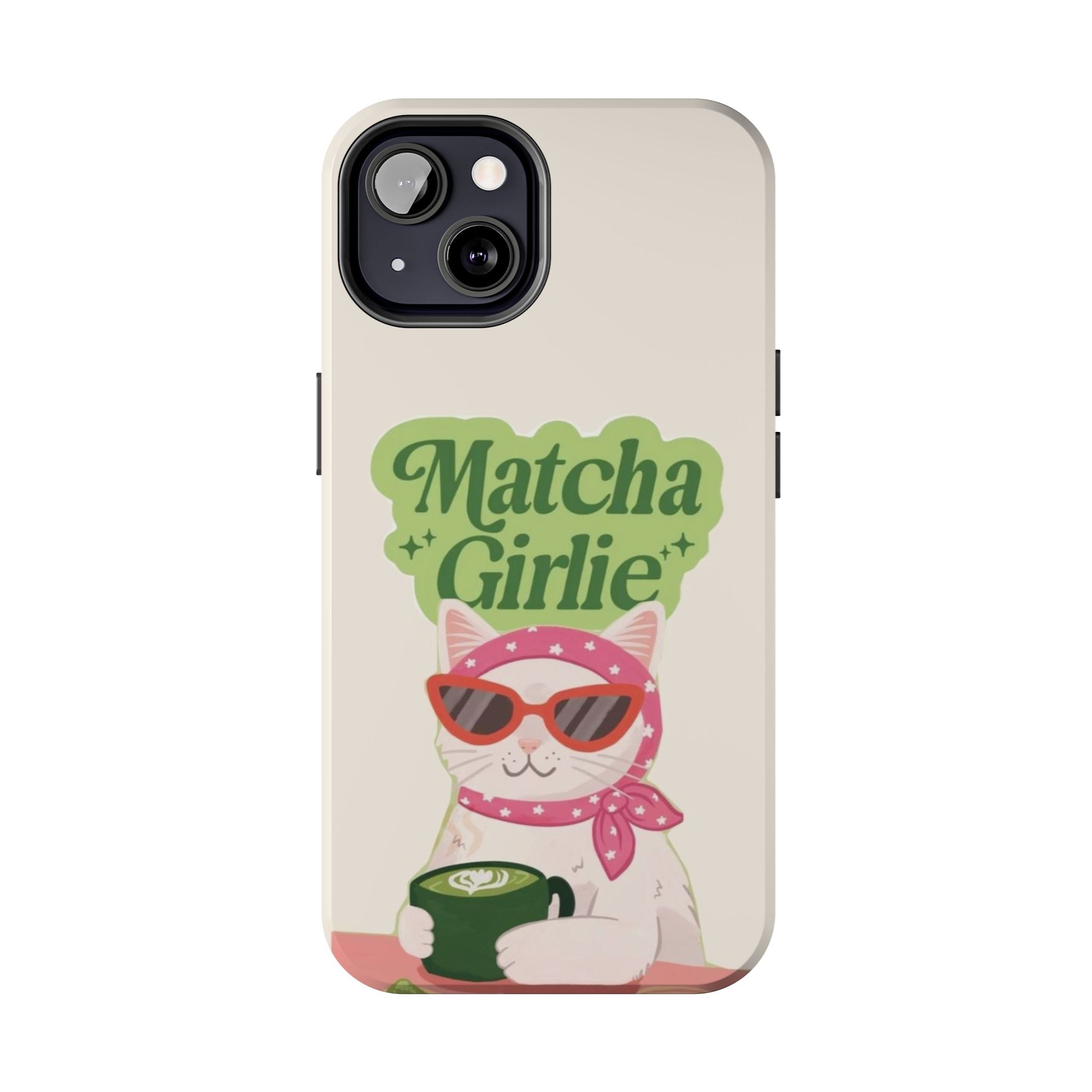 Cute Cat Matcha Girlie