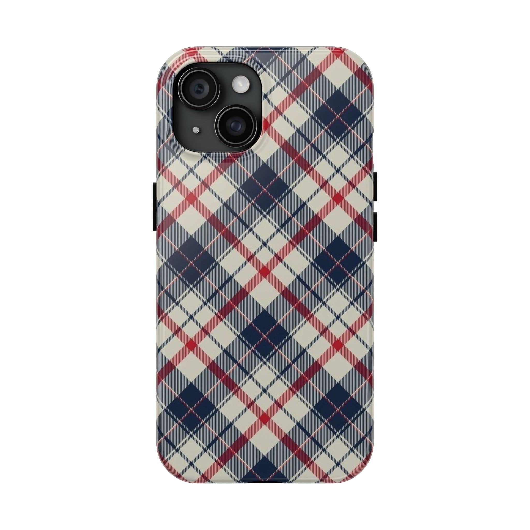 Navy & Red Classic Plaid