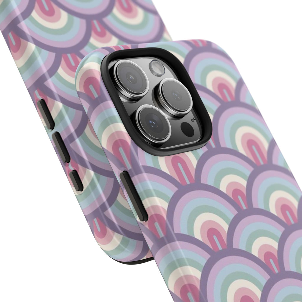 Pastel Rainbow Retro Arc