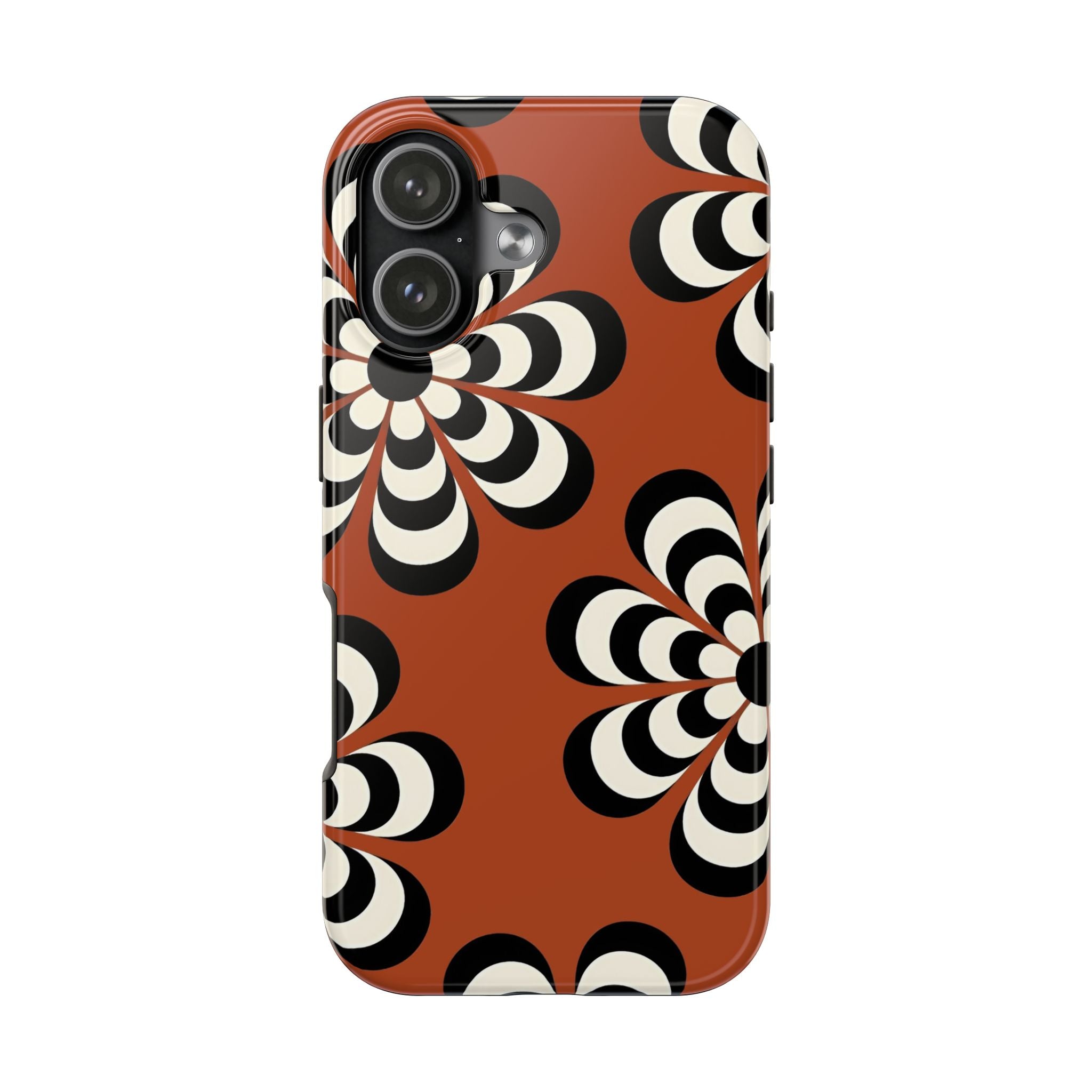 70s Boho Abstract Flower