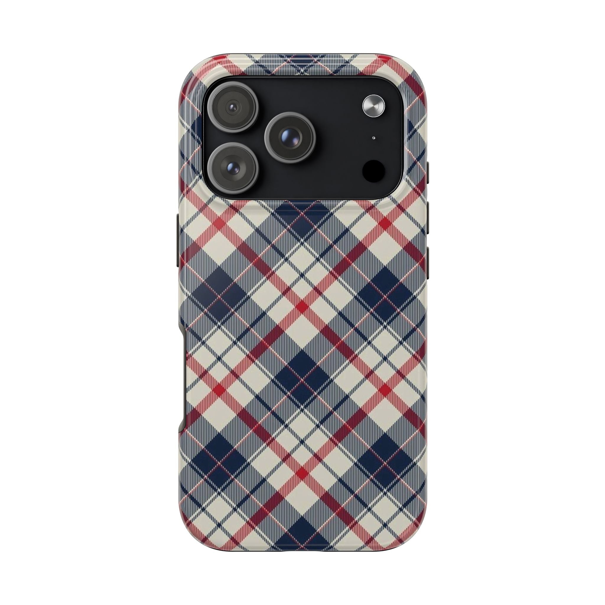 Navy & Red Classic Plaid