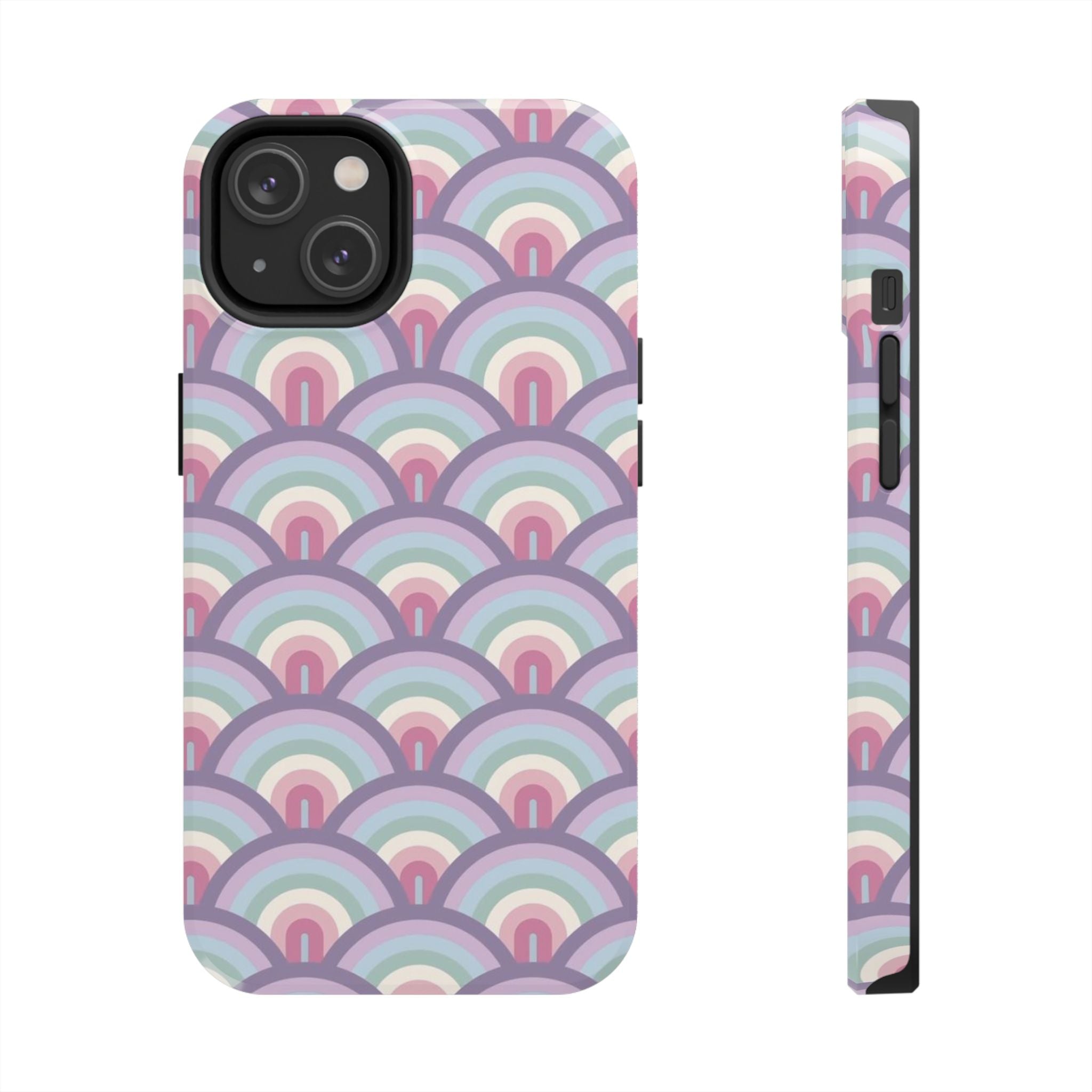 Pastel Rainbow Retro Arc