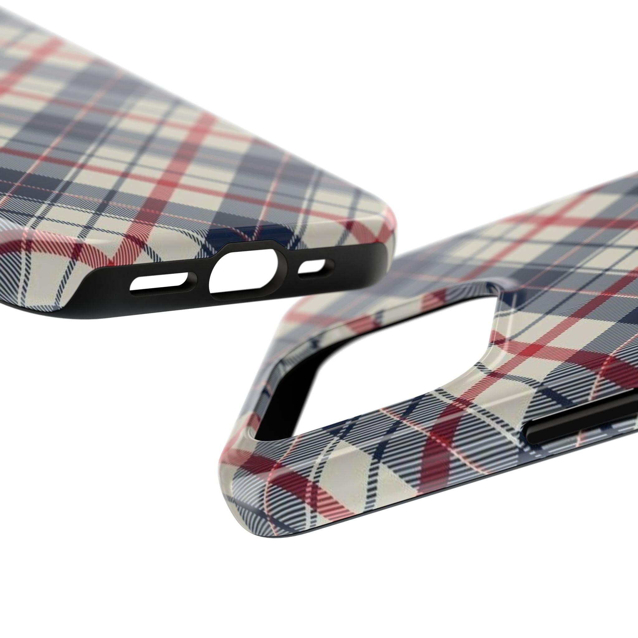 Navy & Red Classic Plaid