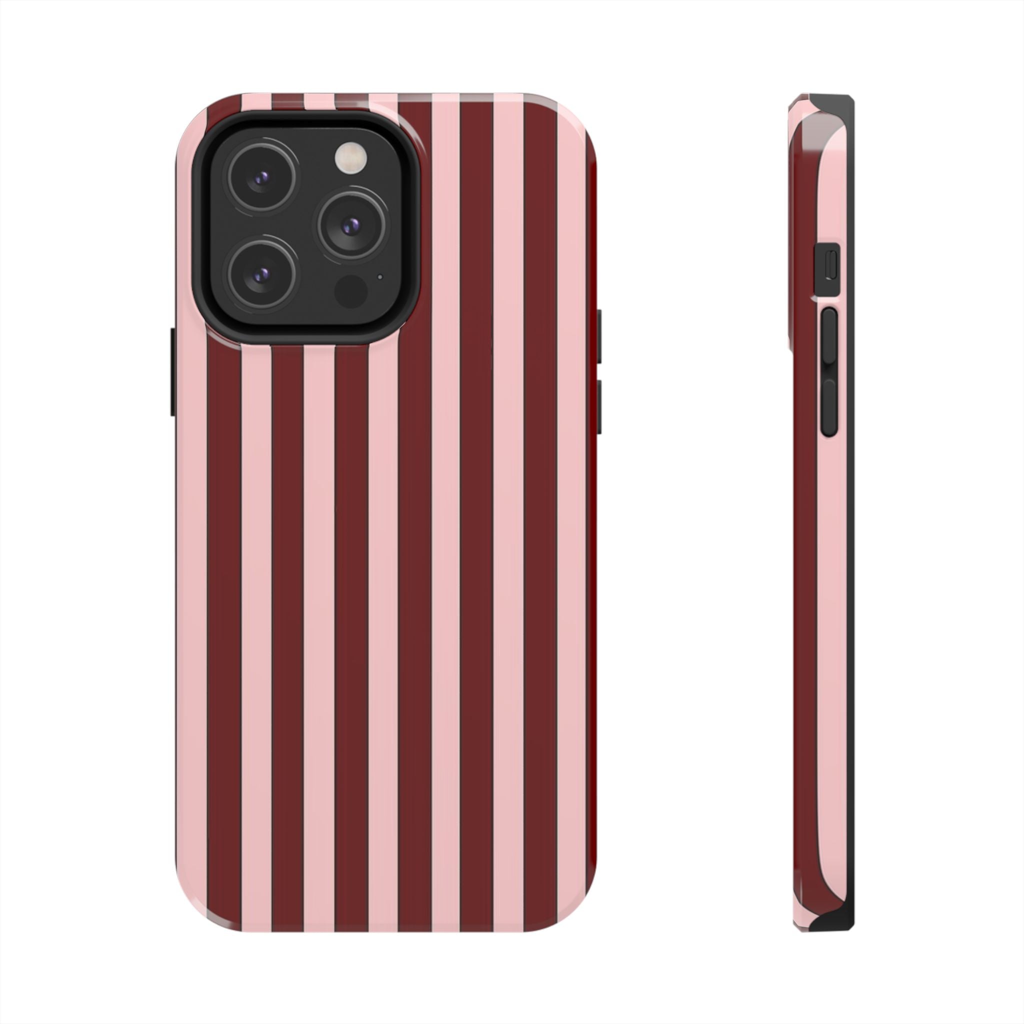 Retro Pink & Red Line