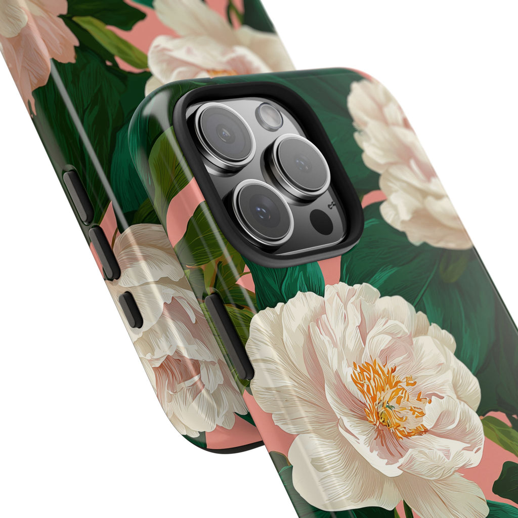 Peony Pink & Green