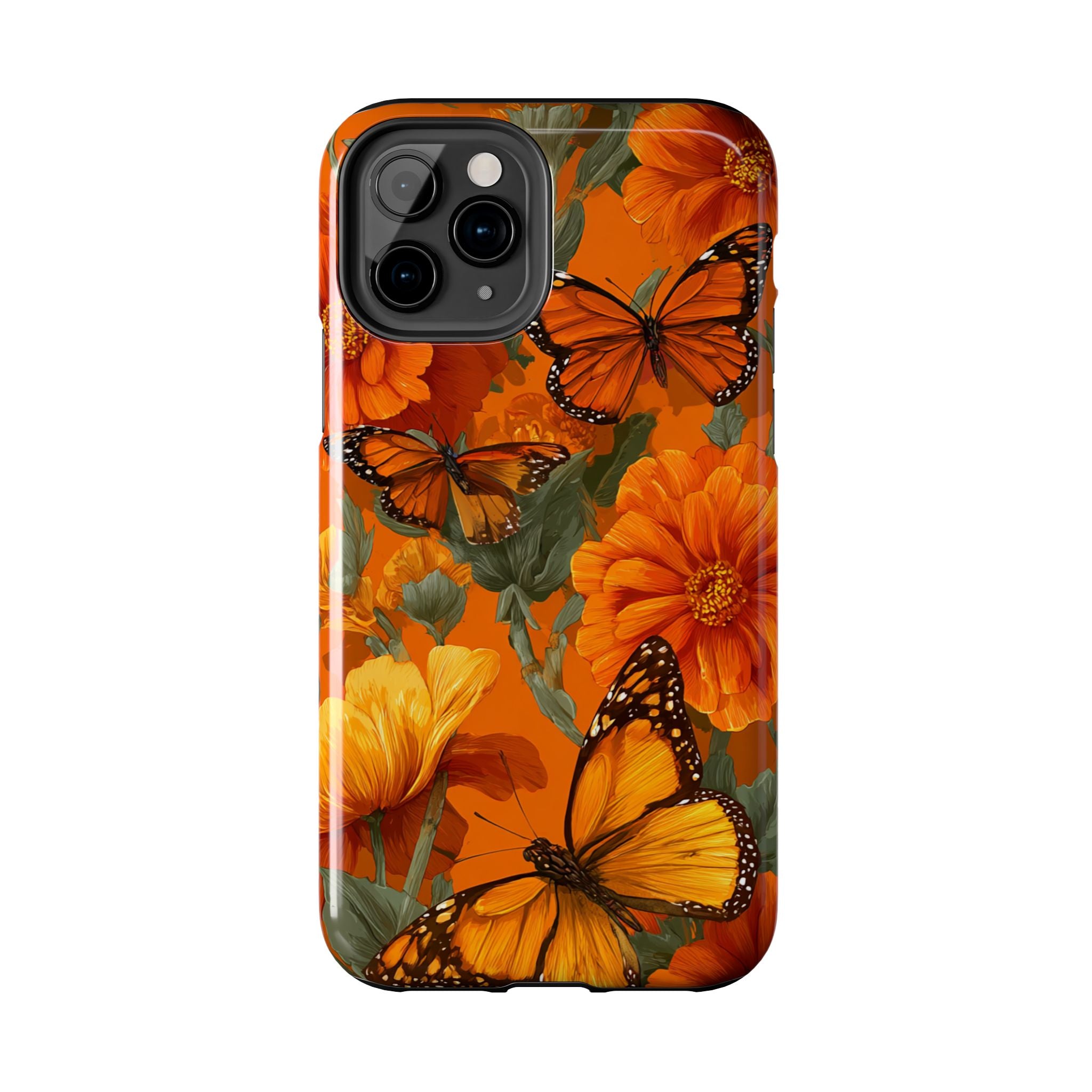 Orange Monarch Butterfly
