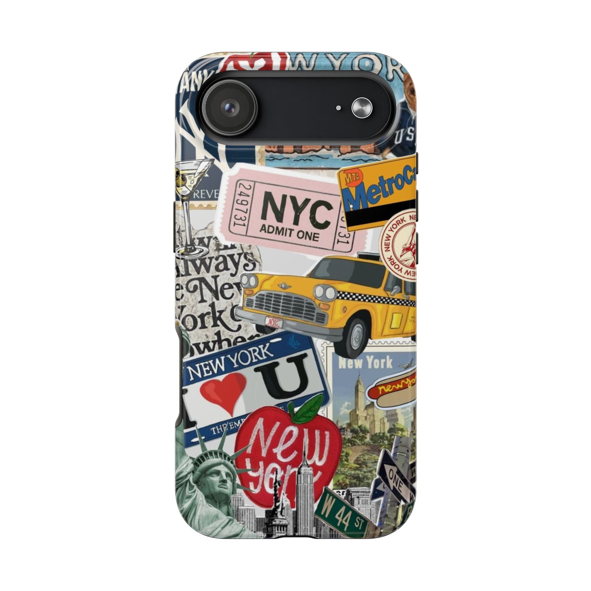 NYC Collage - New York Taxi & Landmarks