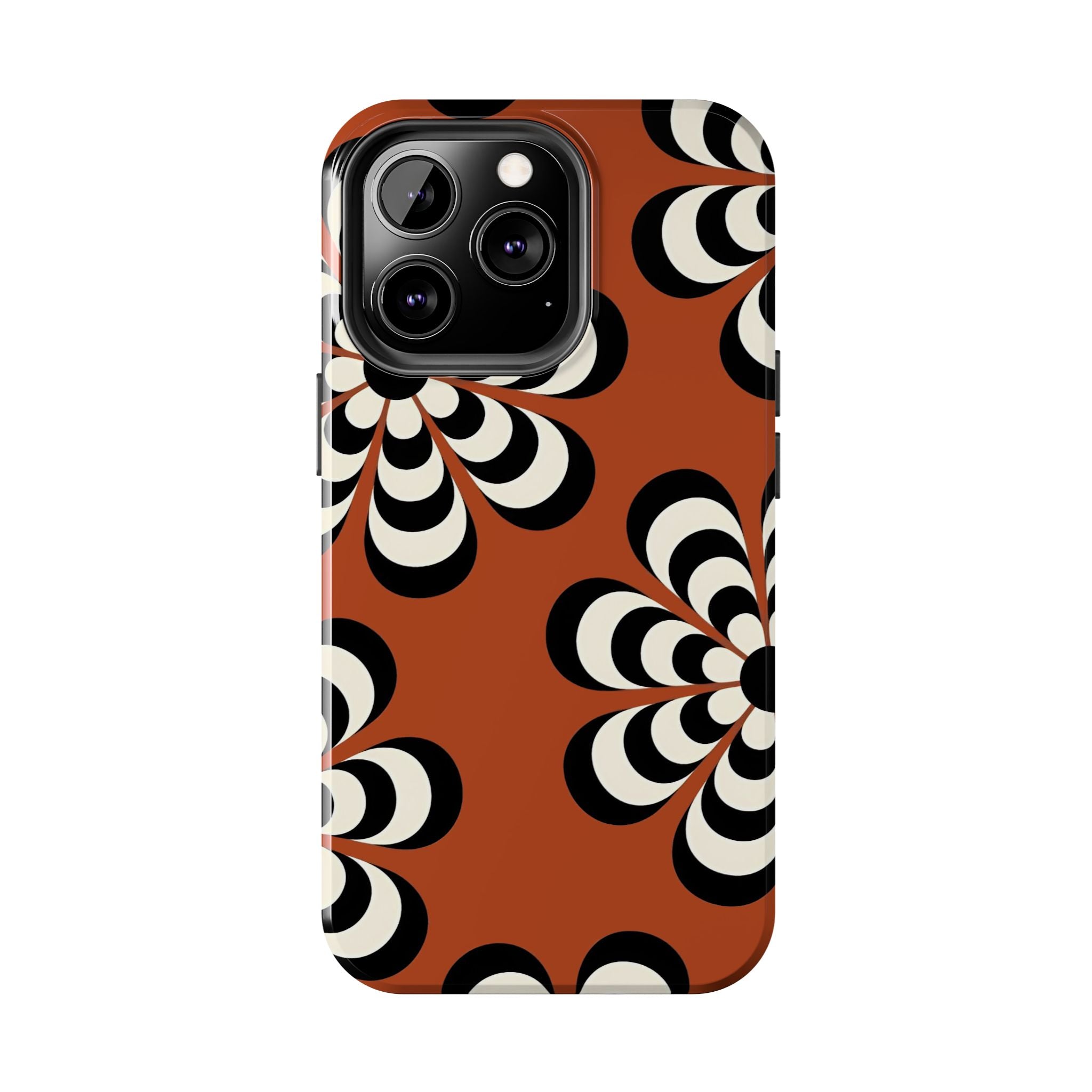 70s Boho Abstract Flower