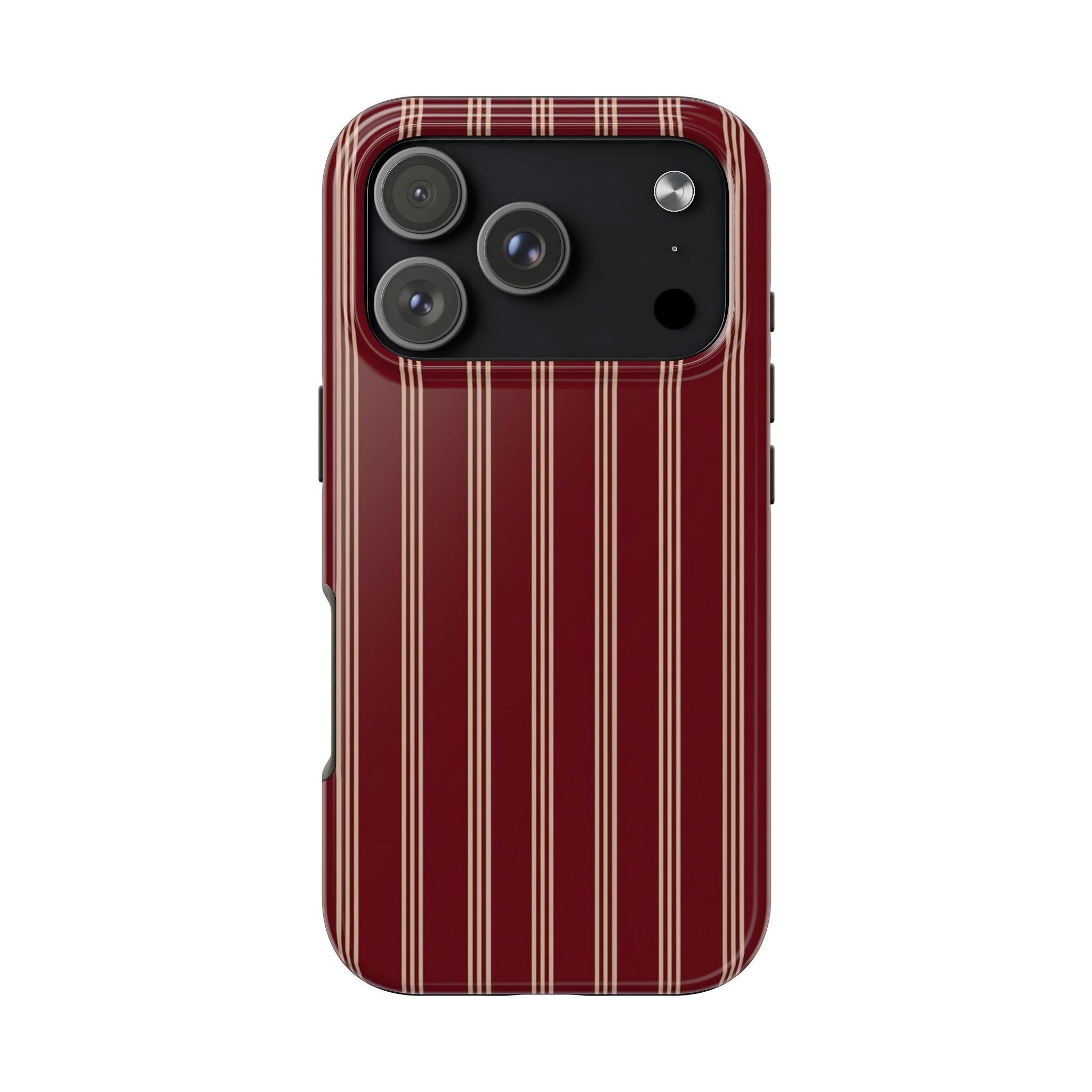Striped Burgundy