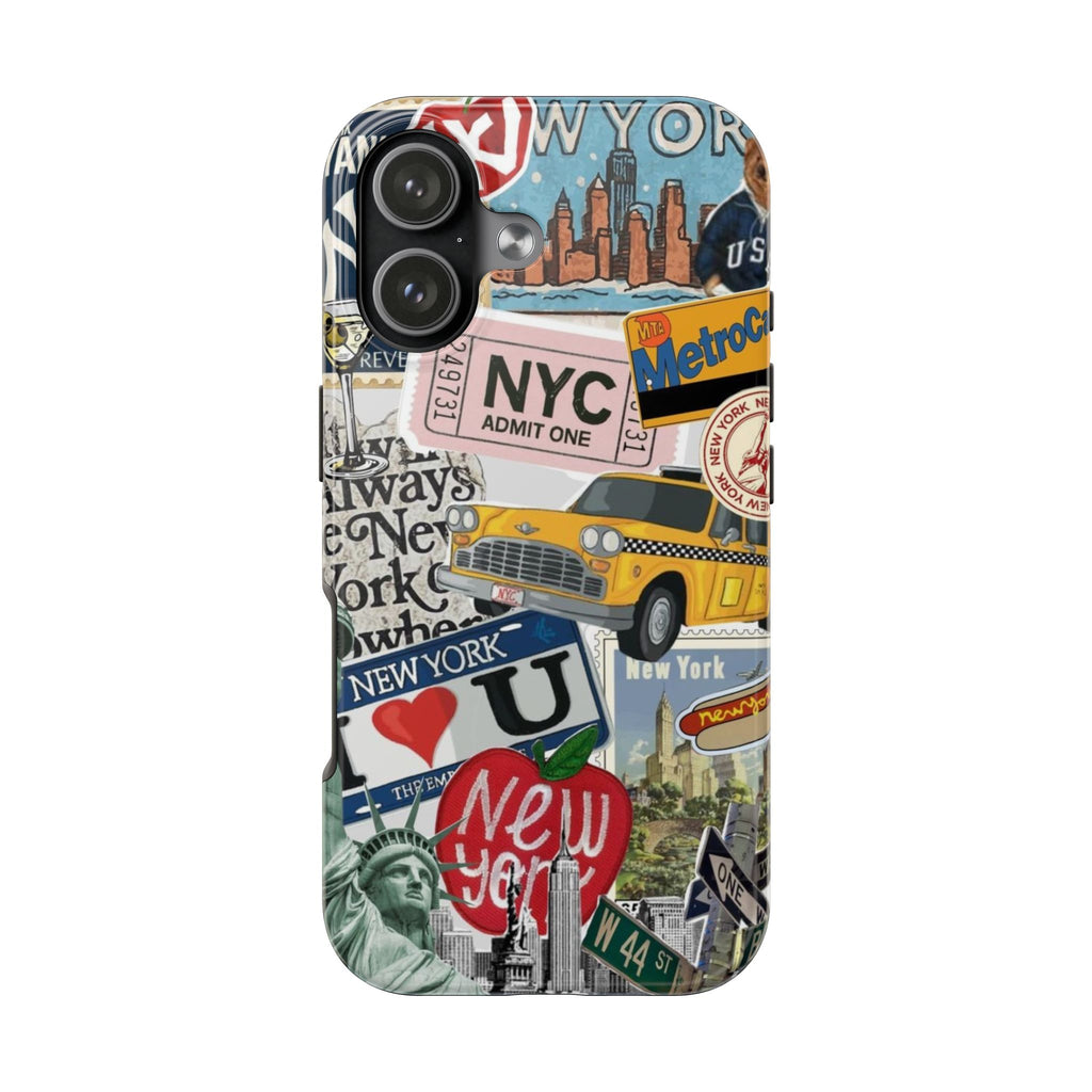 NYC Collage - New York Taxi & Landmarks
