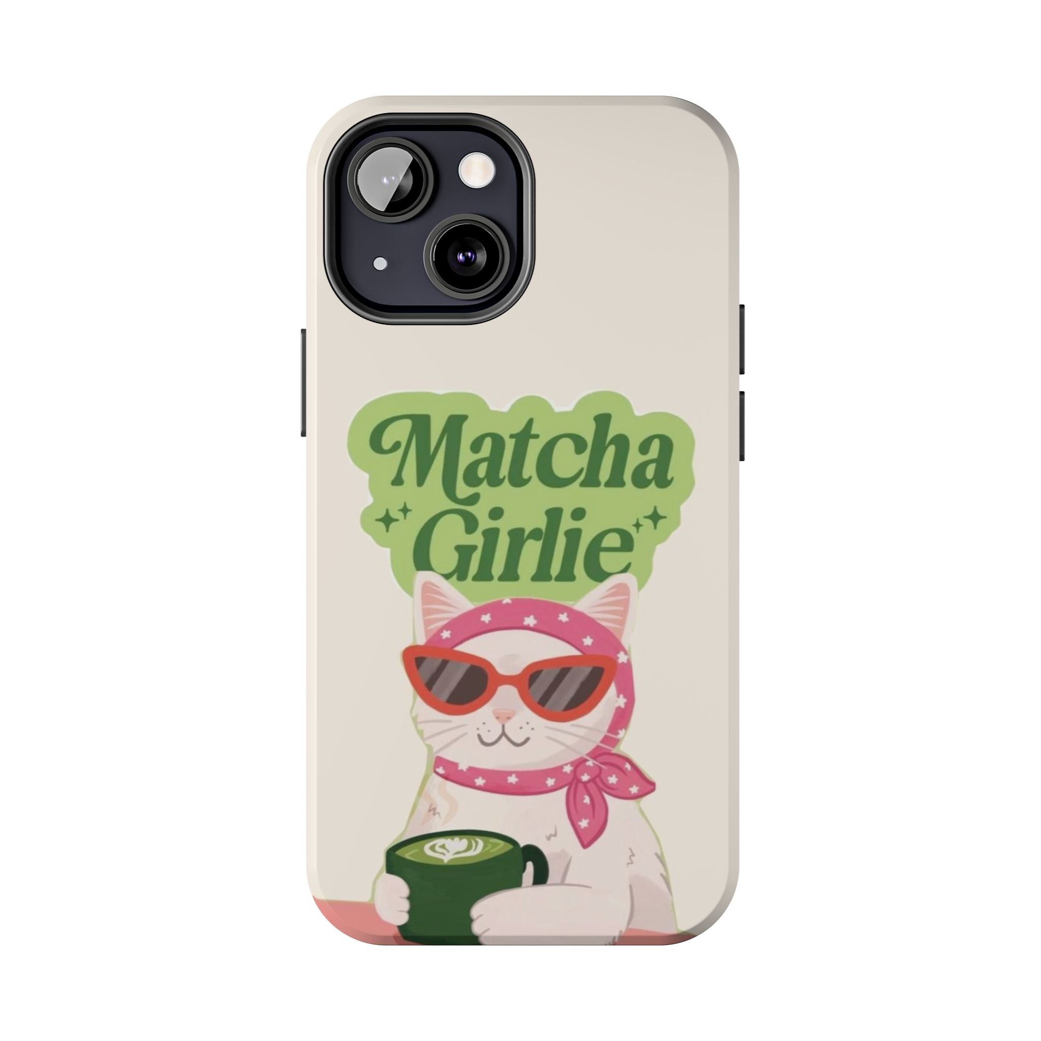 Cute Cat Matcha Girlie