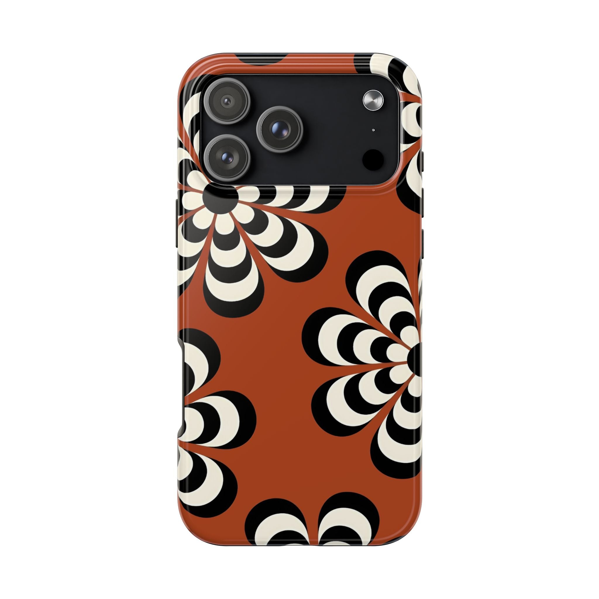 70s Boho Abstract Flower