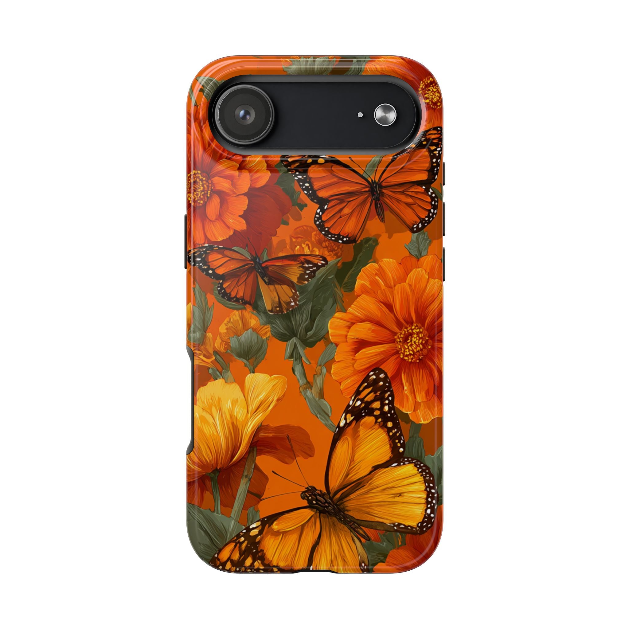 Orange Monarch Butterfly