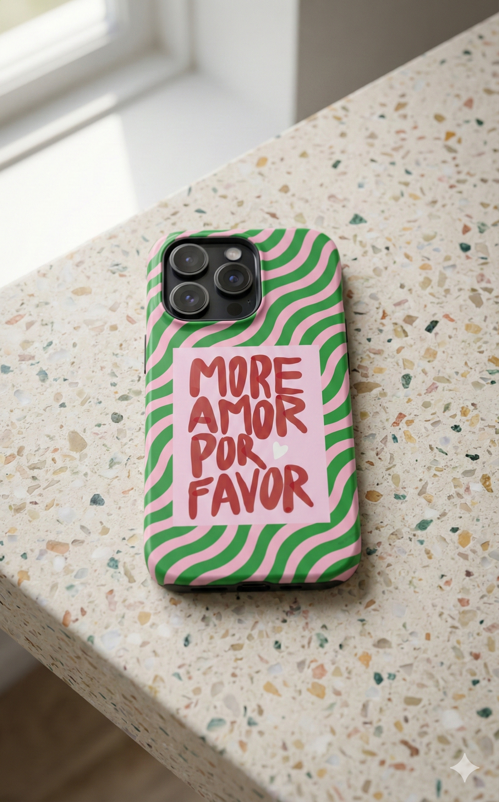 "More Amor Por Favor" Green Wave