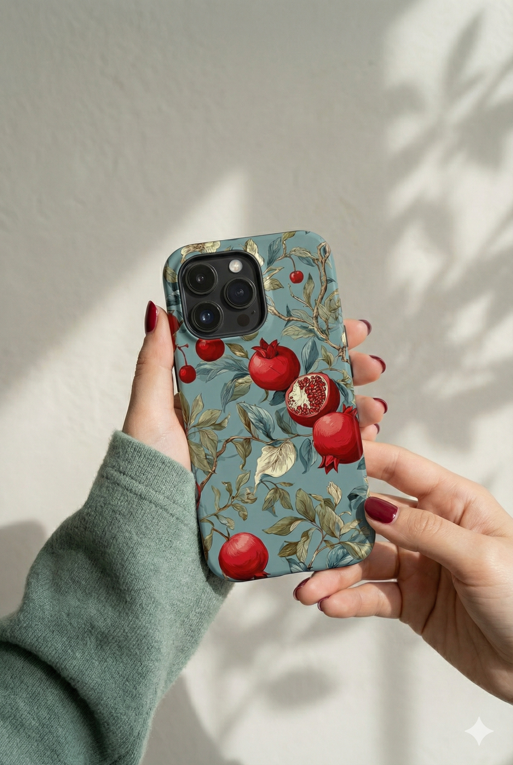 Pomegranate Floral Fruit