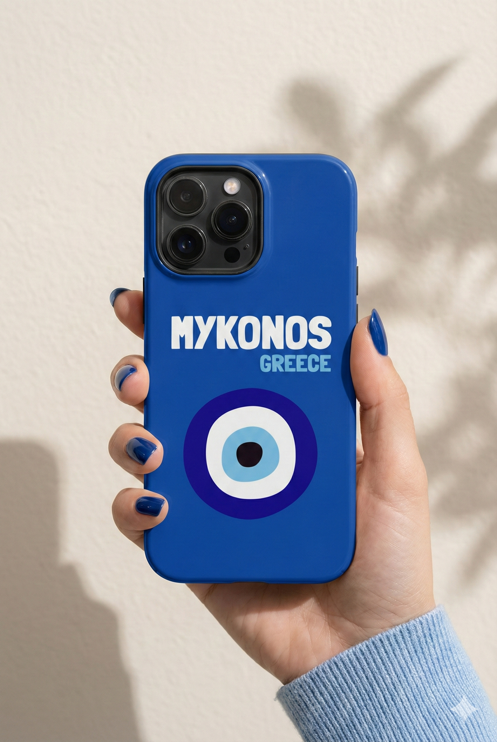 Mykonos Greece - Blue Evil Eye