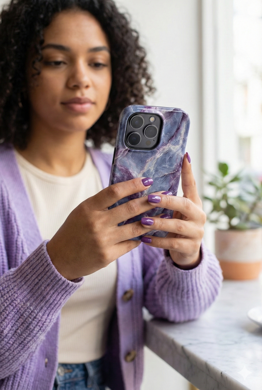 Purple Marble