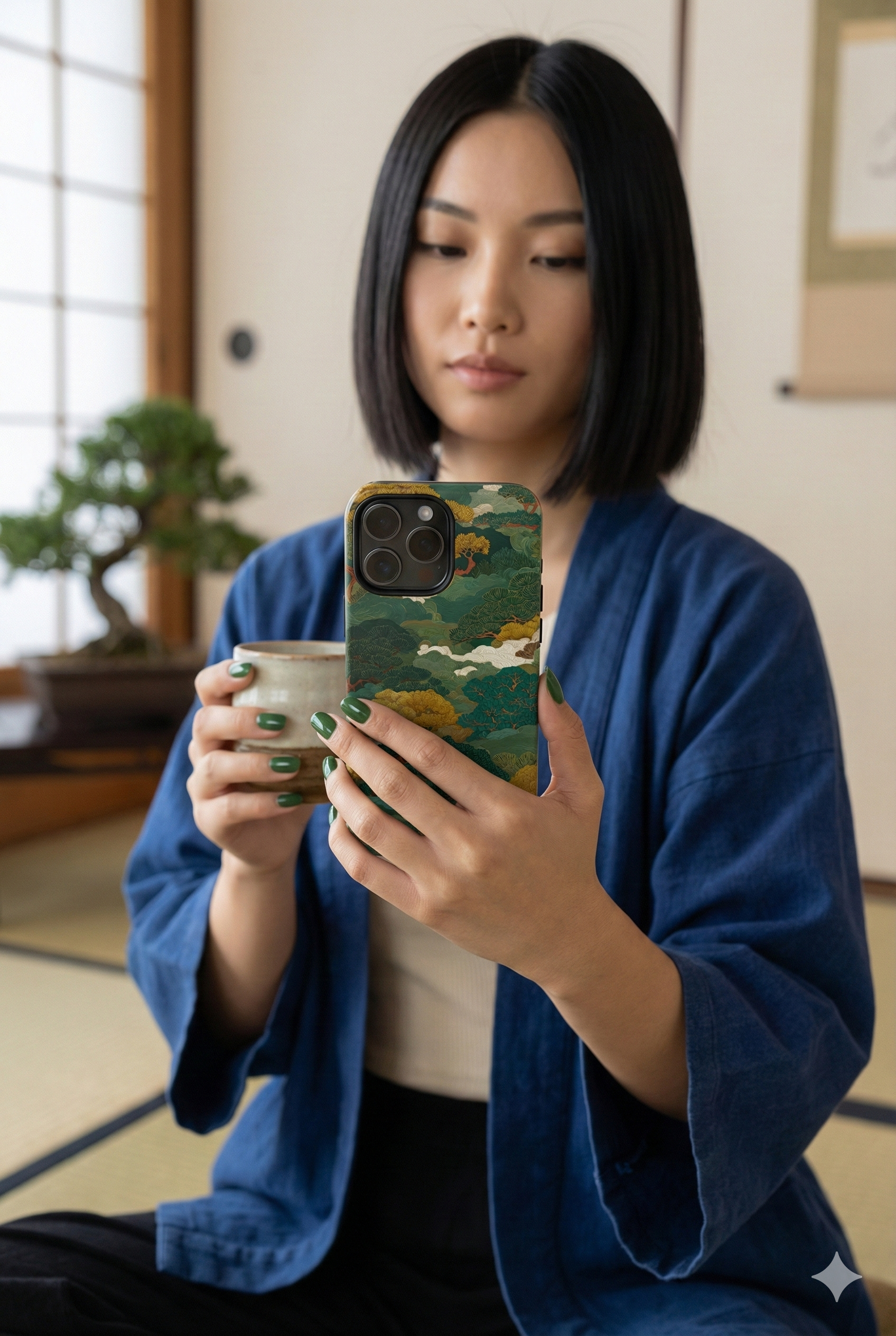 Vintage Japanese Forest